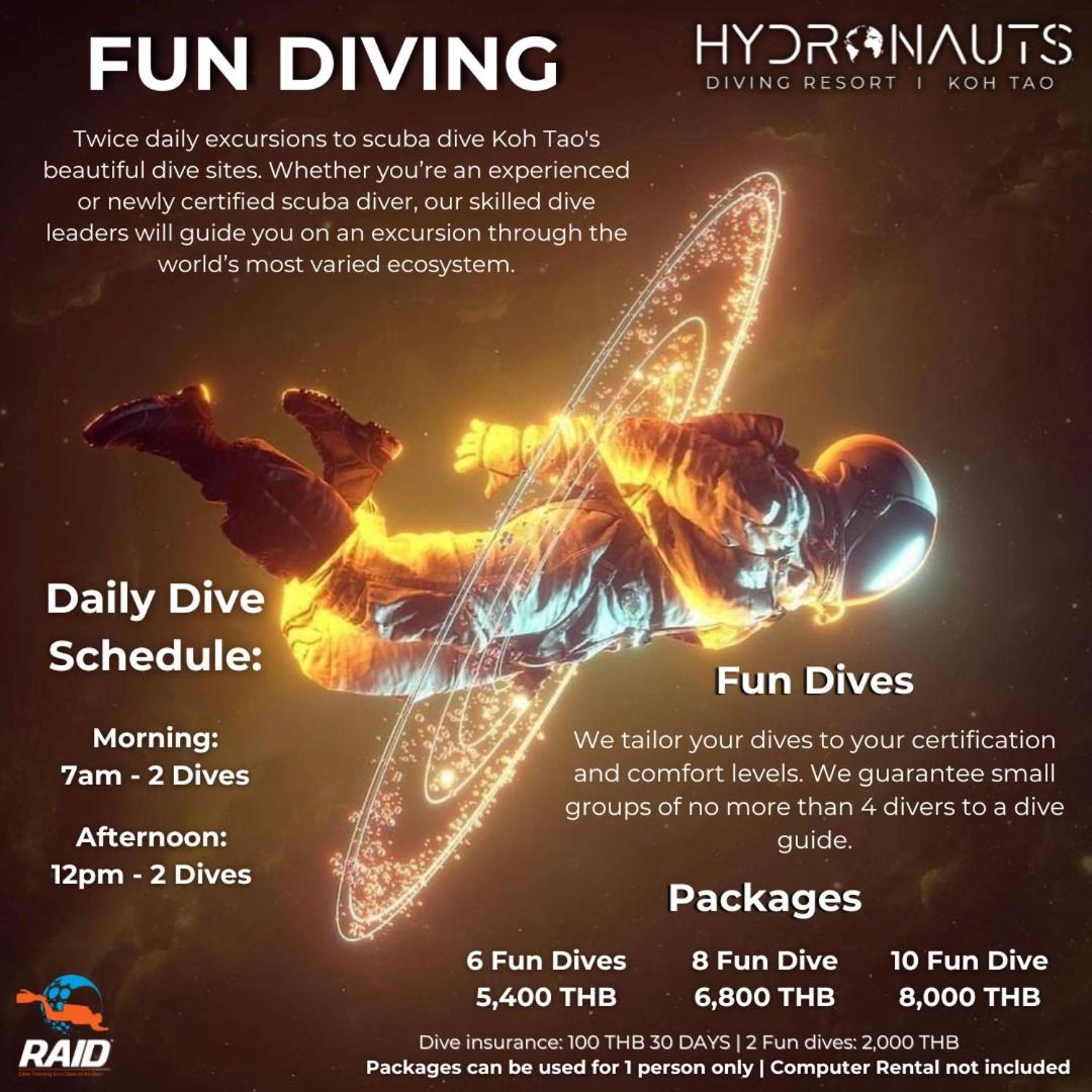 Hydronauts Diving Resort - Koh Tao Exterior photo